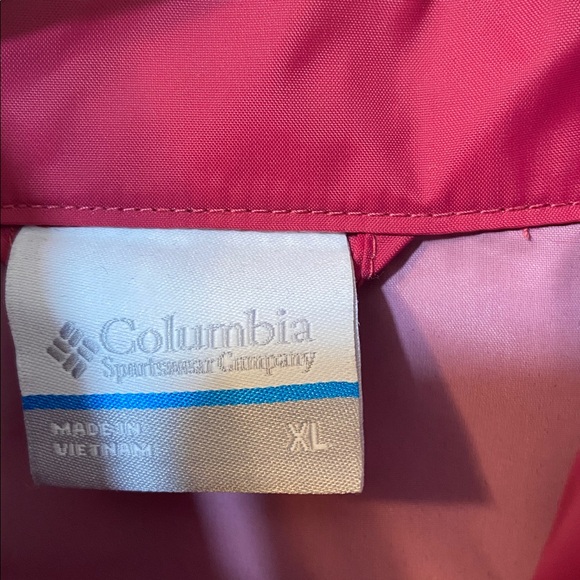 Columbia Women’s Maroon Switchback 111 Rain Outdoor Jacket.Size-XL. - Picture 16 of 17